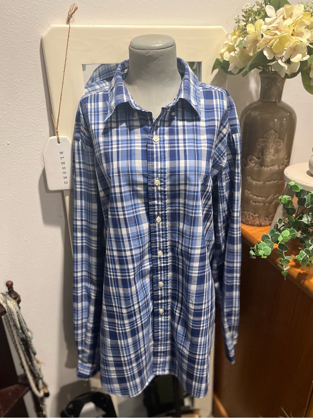 Vintage Ralph Lauren Plaid Button Down Shirt